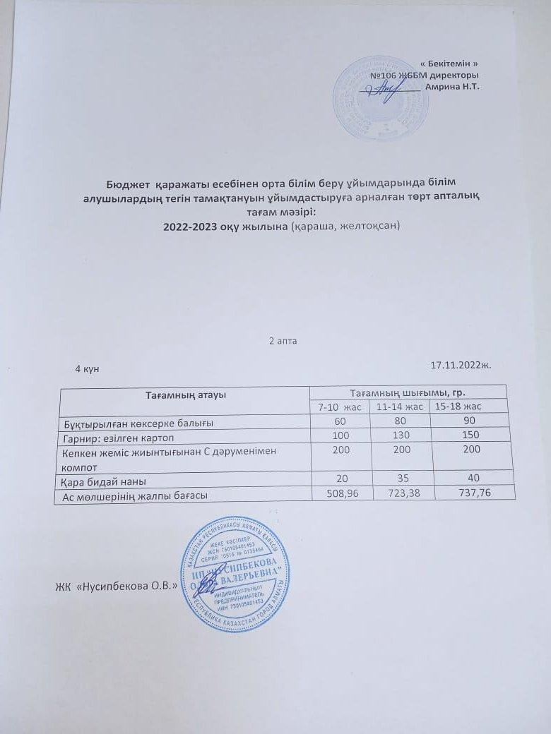 Ас мәзірі-17.11.2022. Мен.-17.11.2022