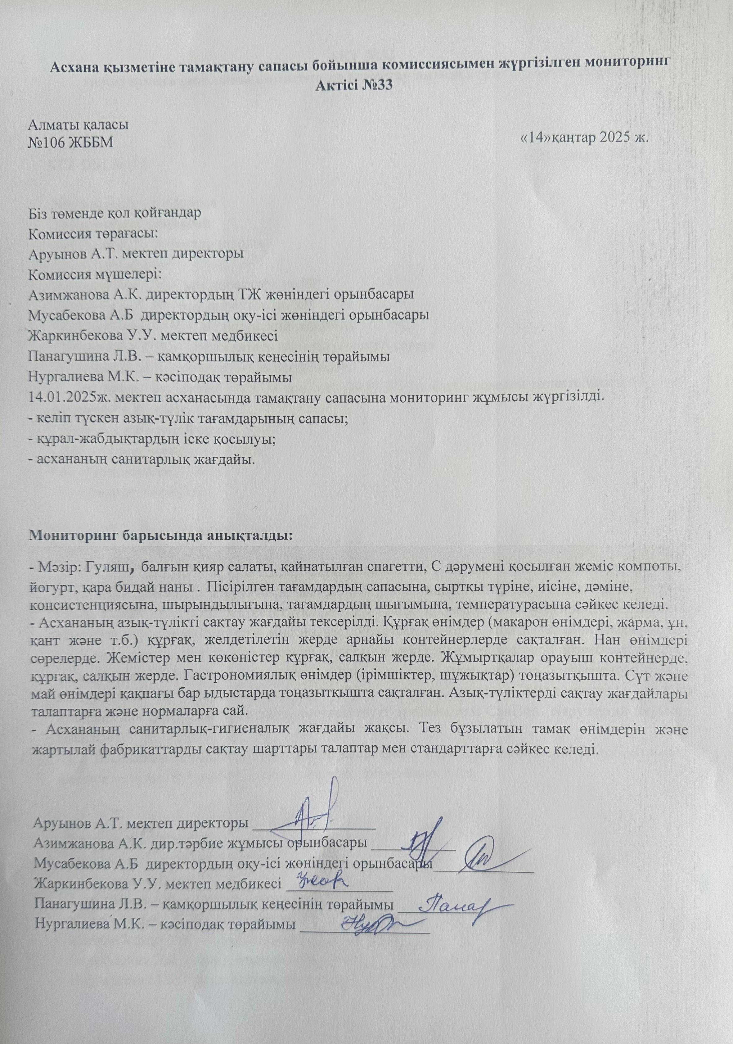 АКТ №33